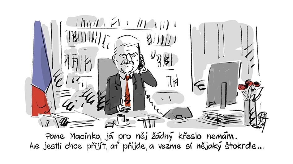 KEMEL: Ať si vezme štorkrdle